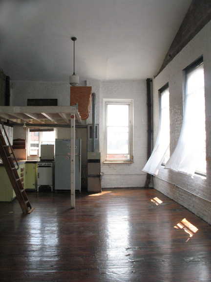 Photograph looking South showing the kitchen